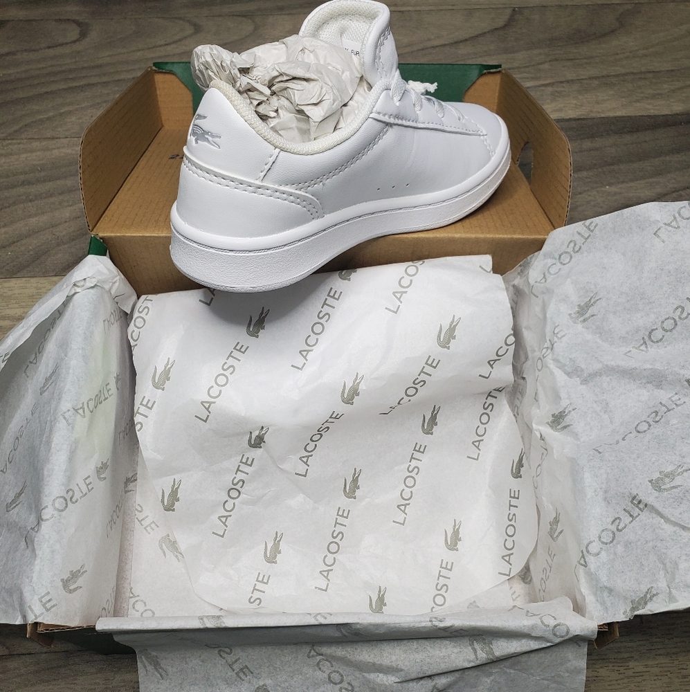 Lacoste Classic White Leather Shoes
